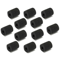 For Polaris Pool Cleaner Parts, 12 Pack Sweep Hose Tail Scrubbers Replacement