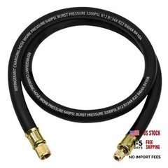 2026 Upgrade 1/2&Prime;HVAC Vacuum Hose,High-Flow Vacuum Certified 1/2&Prime; to 1/4&Prime;