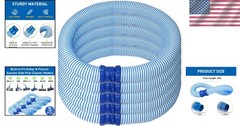 Easy Twist Lock 39-Inch Pool Vacuum Hose Set for Zodiac MX6 & MX8 Cleaners