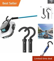 Efficient Pool Robot Retrieval Hook – Compact & Portable Cleaning Solution