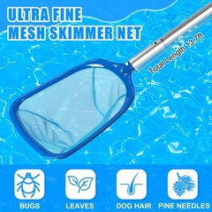 Innconee 4 Pcs Swimming Pool Vacuum Kits 11.8&Prime; Vacuum Head with 1-1/2&Prime; x 29.5…