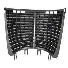 Dirt Lock Scrub Wall 180/360 – Washboard Attachment for Dirt Lock – Black