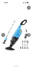 Hushlight Handheld Pool Vacuum For Above Ground Pool 4-Section Detachable Pole