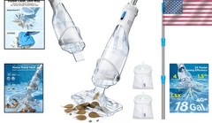 Effortless Above Ground Pool Cleaner with 18.5 GPM Suction & Lightweight Design