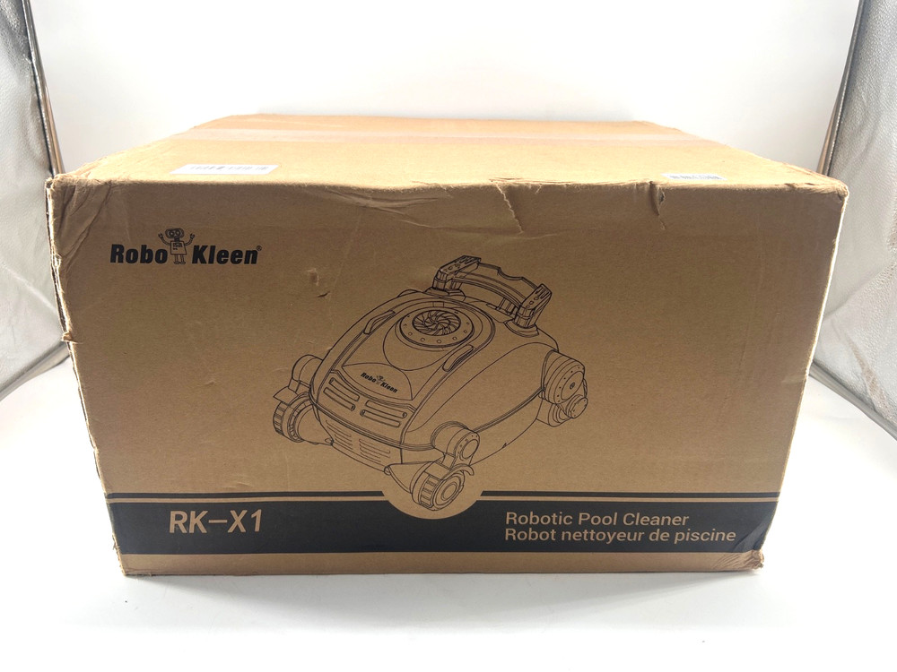 RoboKleen RK-X1 Fully Cordless Robotic Pool Cleaner Above / in Ground 1100 SQ FT