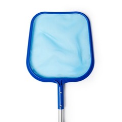 Swimline Pool & Spa Leaf Skimmer Net w/ 48&Prime; Adjustable Aluminum Telescopic Pole