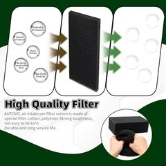 2-Pack Intake Air Pre Filters,Fits Polaris Ranger 400 500 700 800 900 2×4 4×4
