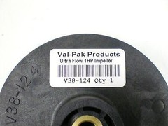 Val-Pak Products Impeller 1 HP V38-124