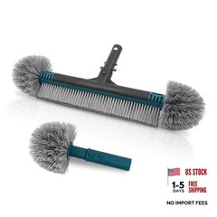 20 » Pool Brush Head, Detachable Pool Cleaning Brush 20&Prime; Detachable Pool Brush