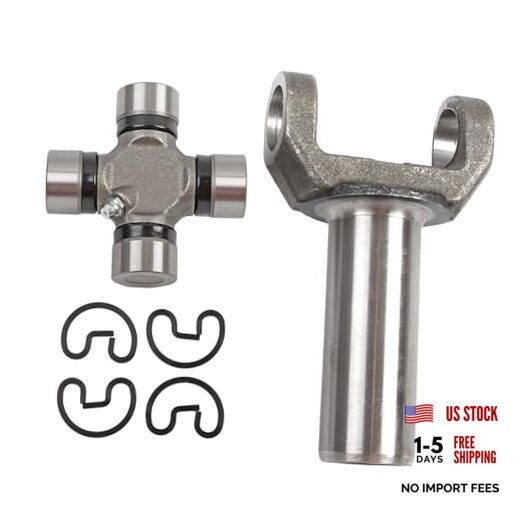 Transmission Slip Yoke 1310 Series & U-Joint Kit Replace 2-3-6081X 5-153X Fit