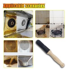 Car Parts Washer Brush – Bullet Head Parts Cleaning Brush – Beige