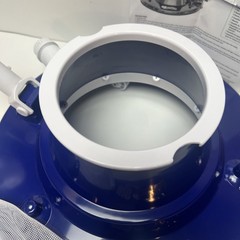 Poolmaster 28300 Big Sucker Manual Swimming Pool Debris Leaf Vacuum ~ Blue