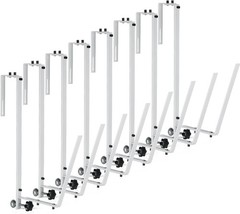 8 Pcs Solar Cover Holder for Above Ground Pool Adj. Solar Holder Storage Hooks