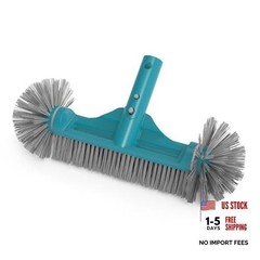 Plastic Pool Brushes 12.5&Prime; with Round Ends – 12&Prime;