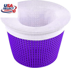 100 Pack Pool Skimmer Socks for Filters and Hot Tub Accessories