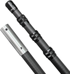 Carbon Fiber Pool Pole, Professional 15 FT Telescoping Swimming Pool Cleaning Po