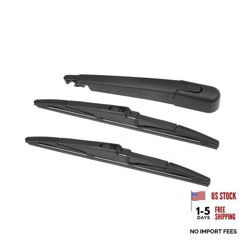 Rear Windshield Wiper Blade Arm Set Back Wiper Assembly Replacement Fit for