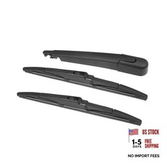 Rear Windshield Wiper Blade Arm Set Back Wiper Assembly Replacement Fit for