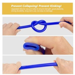 Shineyoo Vacuum Hose Automotive Kit 6PCS 1/8&Prime; 5/32&Prime; 3/16&Prime; 1/4&Prime; 5/16&Prime; 3/8&Prime; 5FT