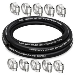 Fuel Line 5/16 Inch ID, Fuel Hose 10FT, J30R7 Fuel Line Hose NBR with 10