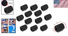Durable Black Pool Sweep Hose Scrubber 12-Pack Fits Zodiac Polaris Models