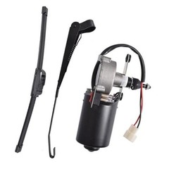 12V Electric Windshield Wiper Motor Kit Replacement for Polaris RZR