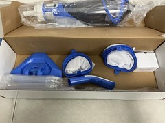 Cordless Pool Vacuum with Telescopic Pole, 18.5 GPM Po