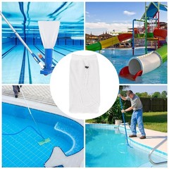 10* Pool Vacuum Filter Bags Pool Leaf Vacuum Cleaner Fine Mesh Nylon Pouch