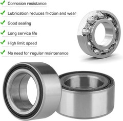 2PCS Front or Rear Wheel Bearing for Polaris Sportsman 550/850/1000 XP, RZR XP