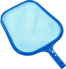 Pool Skimmer Net with Plastic Frame, Fine Mesh for Leaves Algae Debris, Swimming