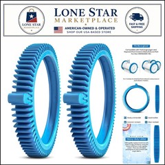 Heavy-Duty 2-Pack Super Hump Tires for Pool Cleaner Models – Fits 896584000-143