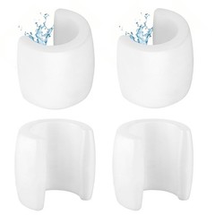 4 Pcs PVX280PK2 Pool Cleaner Hose Float Compatible with Hayward White