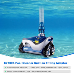 X77094 Pool Vacuum Cleaner Hose Adapter for Zodiac MX6 MX8 ／Baracuda X7 Cleaner