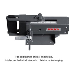KAKA Industrial FB-4 4-Inch Hand Operated Steel Bending Brake
