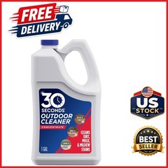 1 Gallon Outdoor Cleaner Concentrate for Concrete Wood Vinyl Stain Removal