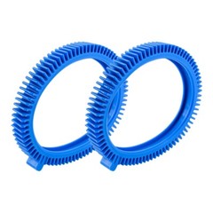 2Pack Pool Cleaner Front Tires with Super Hump Rubber 896584000-143 Blue