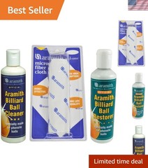 Professional Pool Ball Cleaner & Microfiber Towel Kit for Gleaming Billiards