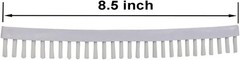 Universal 3-Pack 8.5&Prime; Brush Strips for Leaf Vacuum – Durable Pool Cleaning