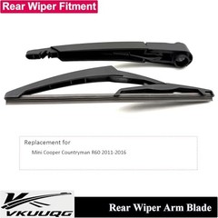 Rear Windshield Wiper Blade Arm Kit Replacement for Mini Cooper Countryman R60