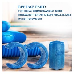 4 Pack Pool Cleaner Hose Weight Replacement, Compatible with Zodiac Baracuda …