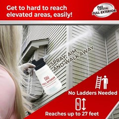 High Areas with Outdoor Cleaner