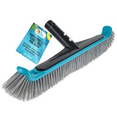 U.S. Pool Supply Brush Head for Inground Pools – 17.7&Prime; Swimming Blue