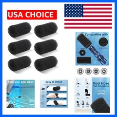 6 Pack Tail Scrubber Replacement for Polaris Pool Cleaner Parts, High Density…