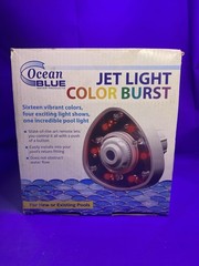 Ocean Blue Water Products Jet Light Color Burst AboveGround Pool Light 980020