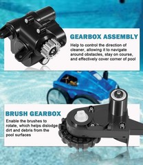 for Polaris Quattro P40 P4000 Pool Cleaner R0995100 Tune Up Kit Rebuild Parts