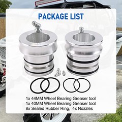 New 44/40MM Front Rear Wheel Bearing Greaser Tools Replacement for Polaris