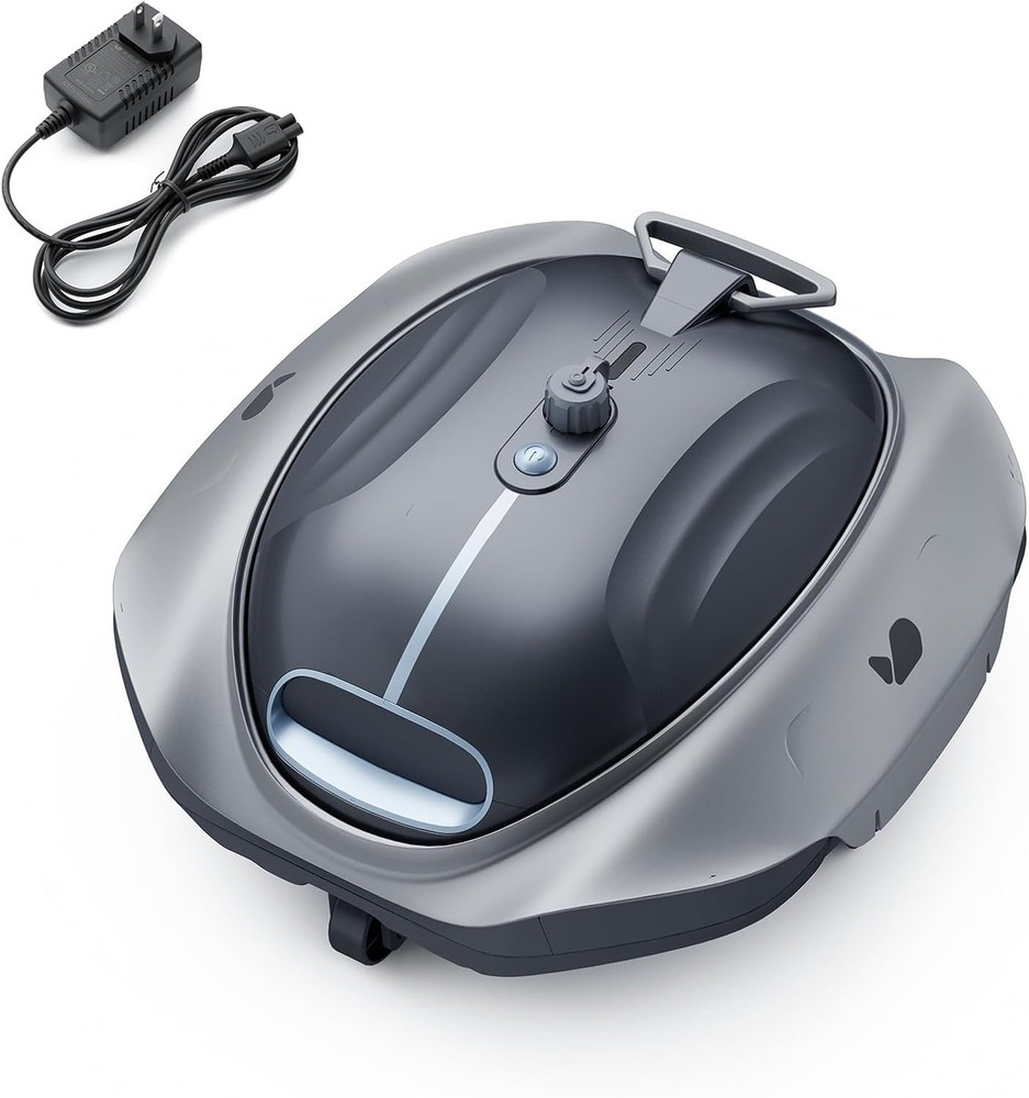 Bubot 300P Cordless Robotic Pool Cleaner, 1.5h Runtime, Auto-Park, 850 Sqft, DG