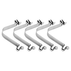 5pcs Stainless Steel V-Clips for Pool – 8mm Poles Butterfly Clips – Pool