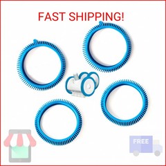 AR-PRO Pool Cleaner Front Tire and Rear Tire Combo Kit, Compatible with Poolverg