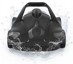 Battery Powered Pool Vacuum Robot 130Min Runtime for Above Ground Pools 860Sq.Ft